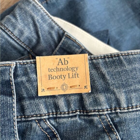 Democracy Ab technology high rise slimming panel Blue Denim Jeans - Picture 6 of 6